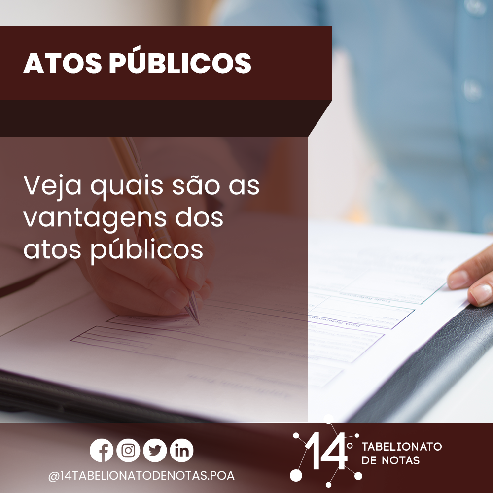 Conheça as vantagens dos atos feitos em Cartório de Notas
