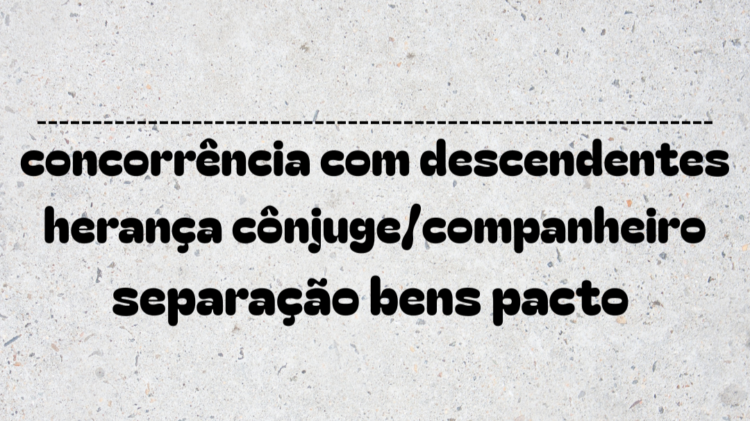 As partilhas extrajudiciais com concorrência do cônjuge casado pelo regime da separação pactuada e descendentes - art. 1829, I, CCB - Artigo do Tabelião titular 14º Tabelionato Ricardo Kollet